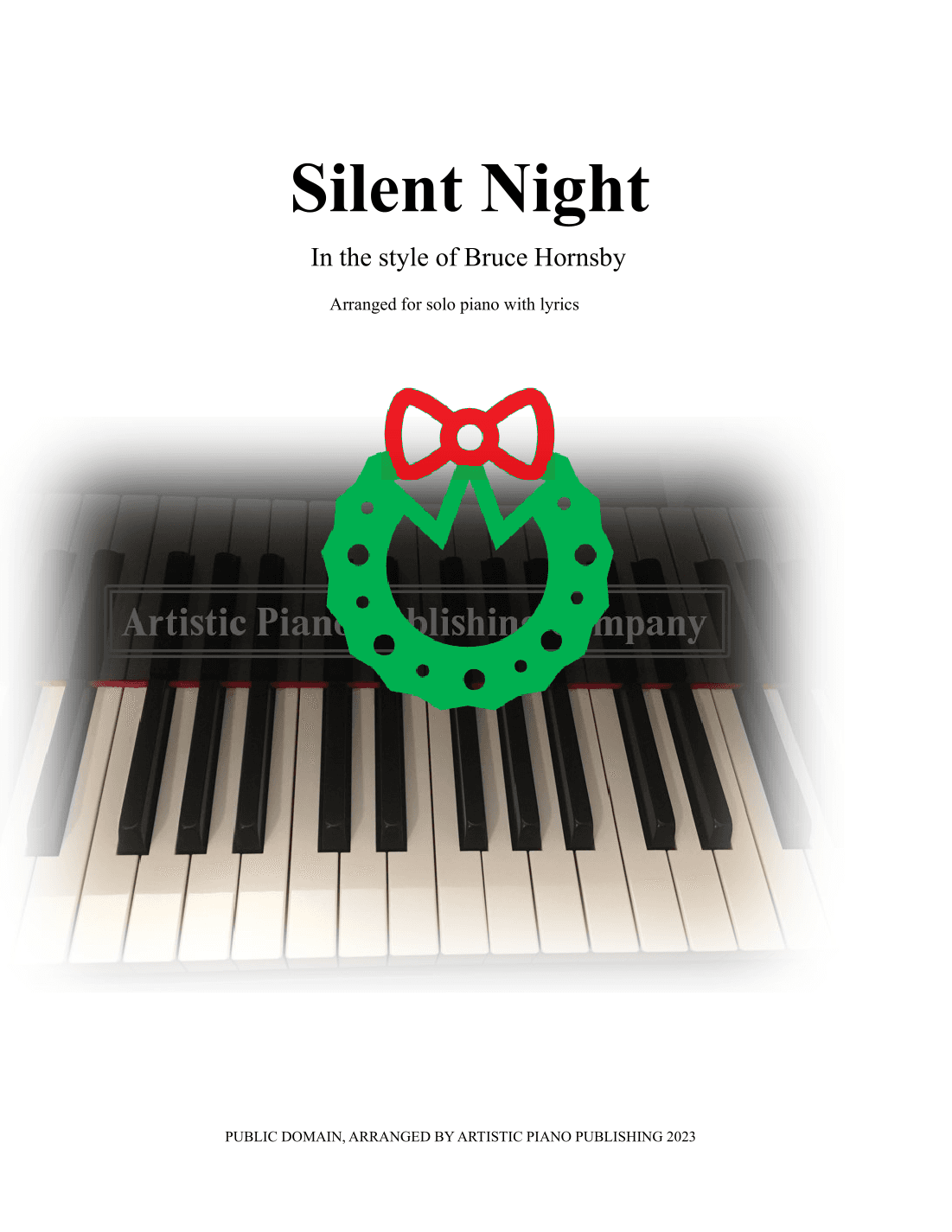 Silent Night (in the style of Bruce Hornsby) (arr. Artistic Piano Publishing)