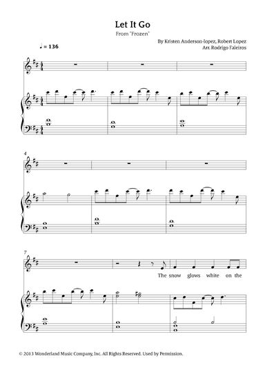 Let It Go (arr. Rodrigo Faleiros)