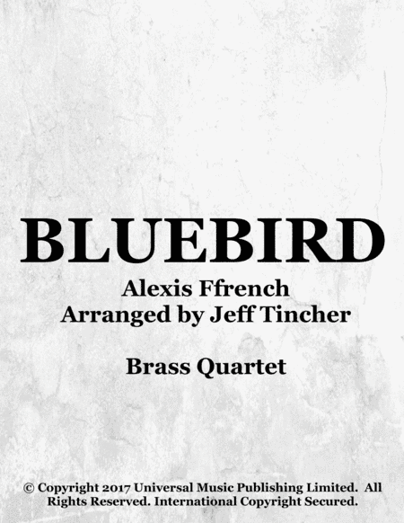 Bluebird (arr. Jeff Tincher)