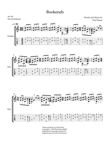 Bookends (arr. David Ochsner)