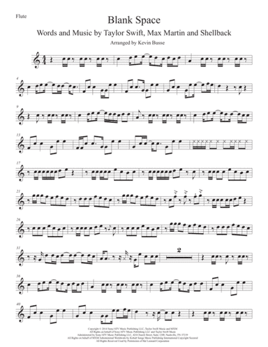 Blank Space (arr. Kevin Busse)