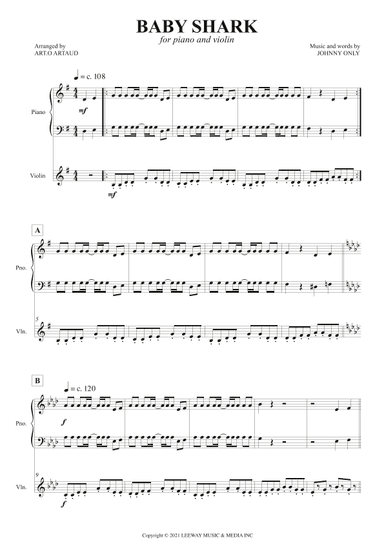 Baby Shark (arr. Art.o Artaud)