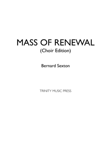 Mass of Renewal - Choir Edition