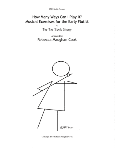 How Many Ways Can I Play It? #7 Baa Baa Black Sheep (arr. Rebecca Maughan Cook)