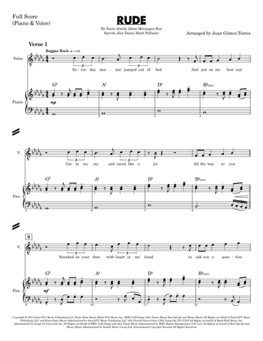 Rude (arr. Juan Gómez Torres)
