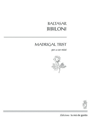Madrigal trist