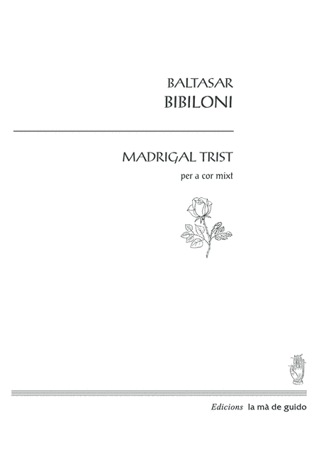 Madrigal trist