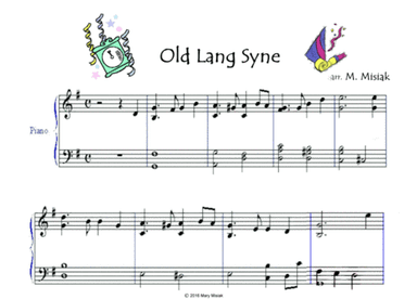Old Lang Syne (arr. Mary M. Misiak)