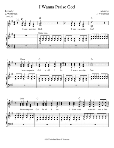 I Wanna Praise God