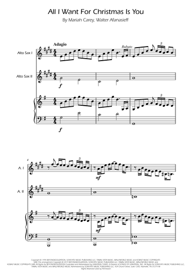 All I Want For Christmas Is You (arr. Ygor Nunes)