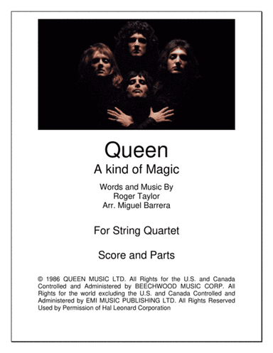 A Kind Of Magic (arr. Miguel Ángel Barrera)
