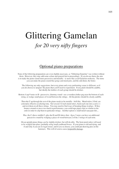 Glittering Gamelan