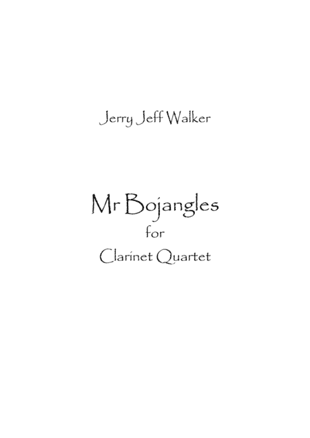 Mr. Bojangles (arr. Spence Bundy)