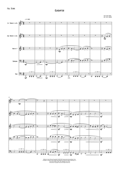 Gladiator Main Theme (arr. Viktor Lindholm)