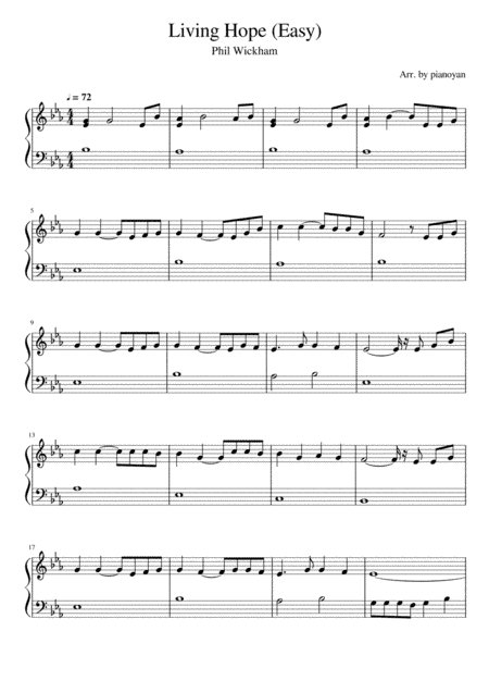 Living Hope (arr. pianoyan)
