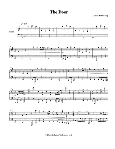 The Door: Piano Solo by Chas Hathaway