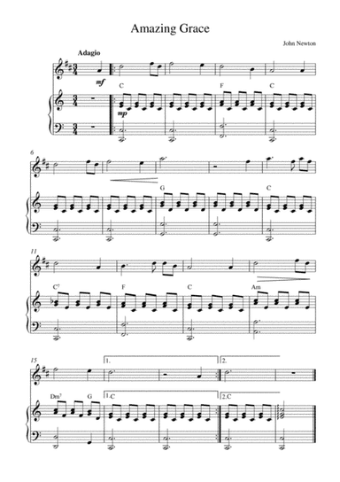 Amazing Grace (arr. Kaiserin Rebecca)