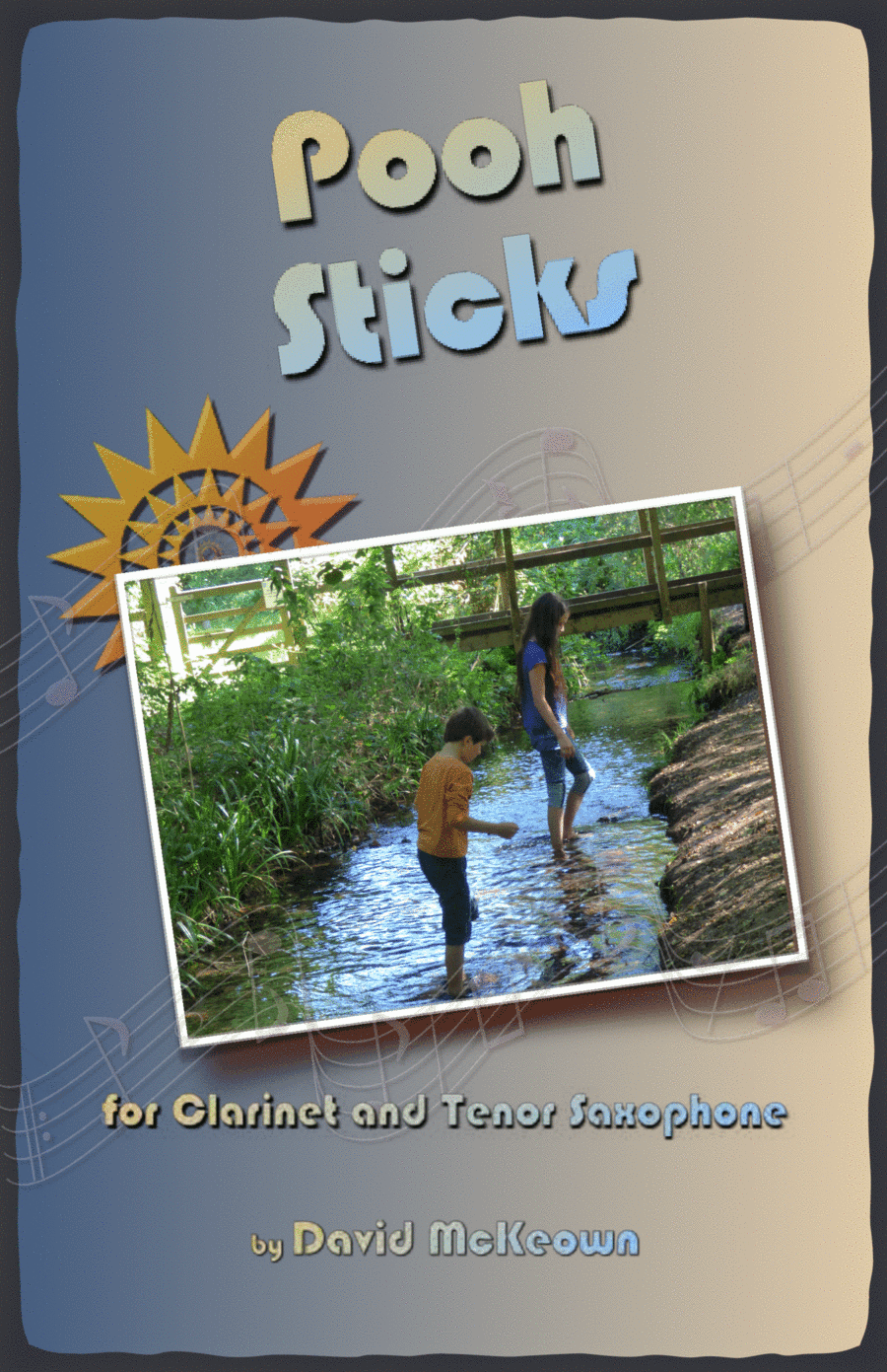 Pooh Sticks, for Clarinet and Tenor Saxophone Duet