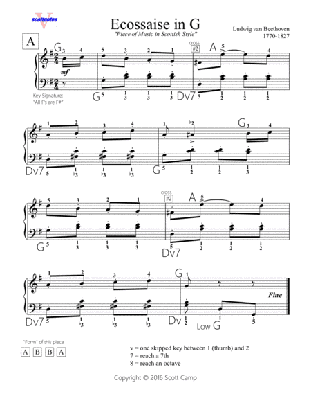 Ecossaise in G (arr. Scott Camp)