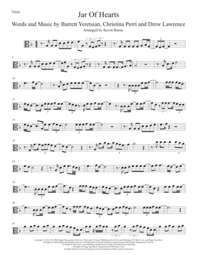 Jar Of Hearts (arr. Kevin Busse)