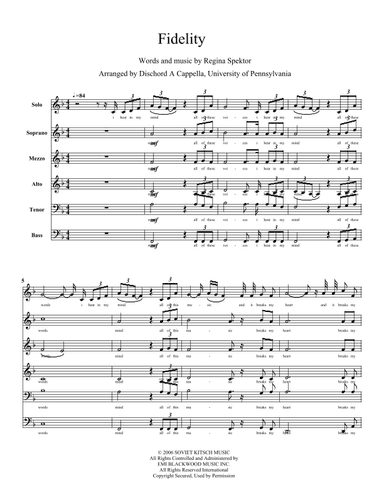 Fidelity (arr. Andrew Pollen)