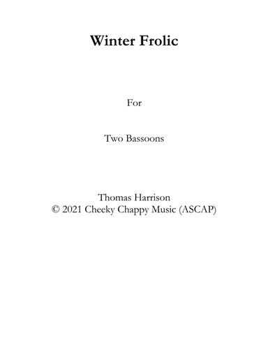 Winter Frolic