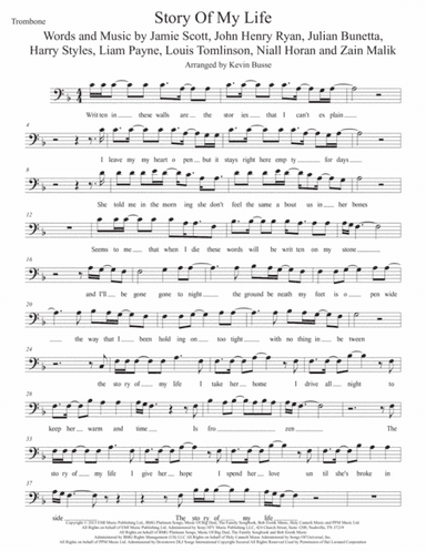 Story Of My Life (arr. Kevin Busse)