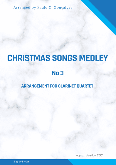 CHRISTMAS SONGS MEDLEY Nº 3 (arr. Paulo Cesar Gonçalves)