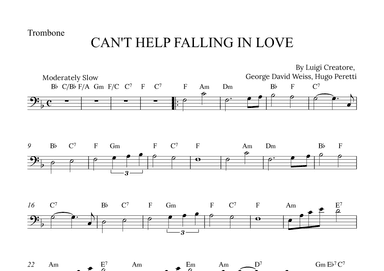 Can't Help Falling In Love (arr. Alex Nunes Rodrigues)