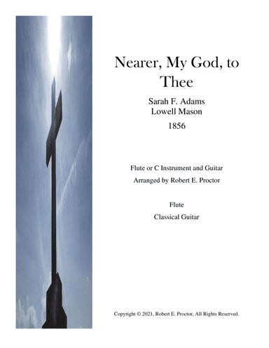 Nearer, My God, to Thee for Flute or C instrument and Guitar (arr. Robert E. Proctor)