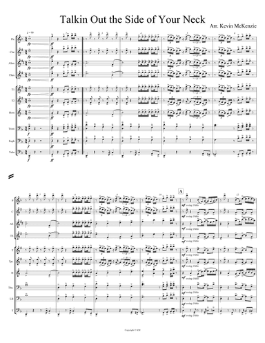 Talkin' Out Of The Side Of Your Neck (arr. Kevin McKenzie)