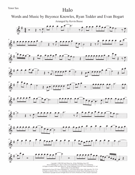 Halo (arr. Kevin Busse)