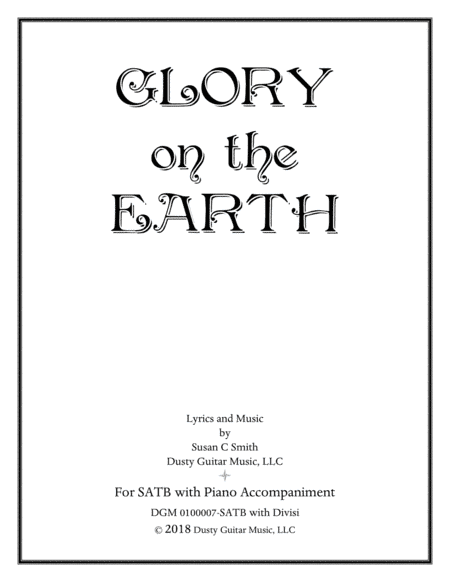 Glory on the Earth