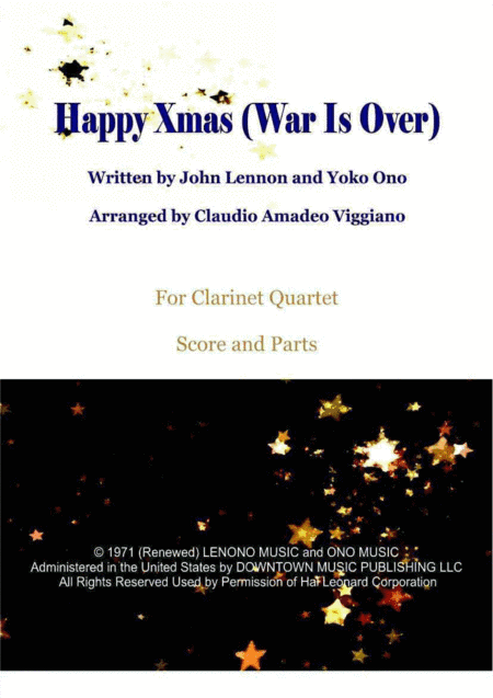 Happy Xmas (War Is Over) (arr. Claudio Amadeo Viggiano)