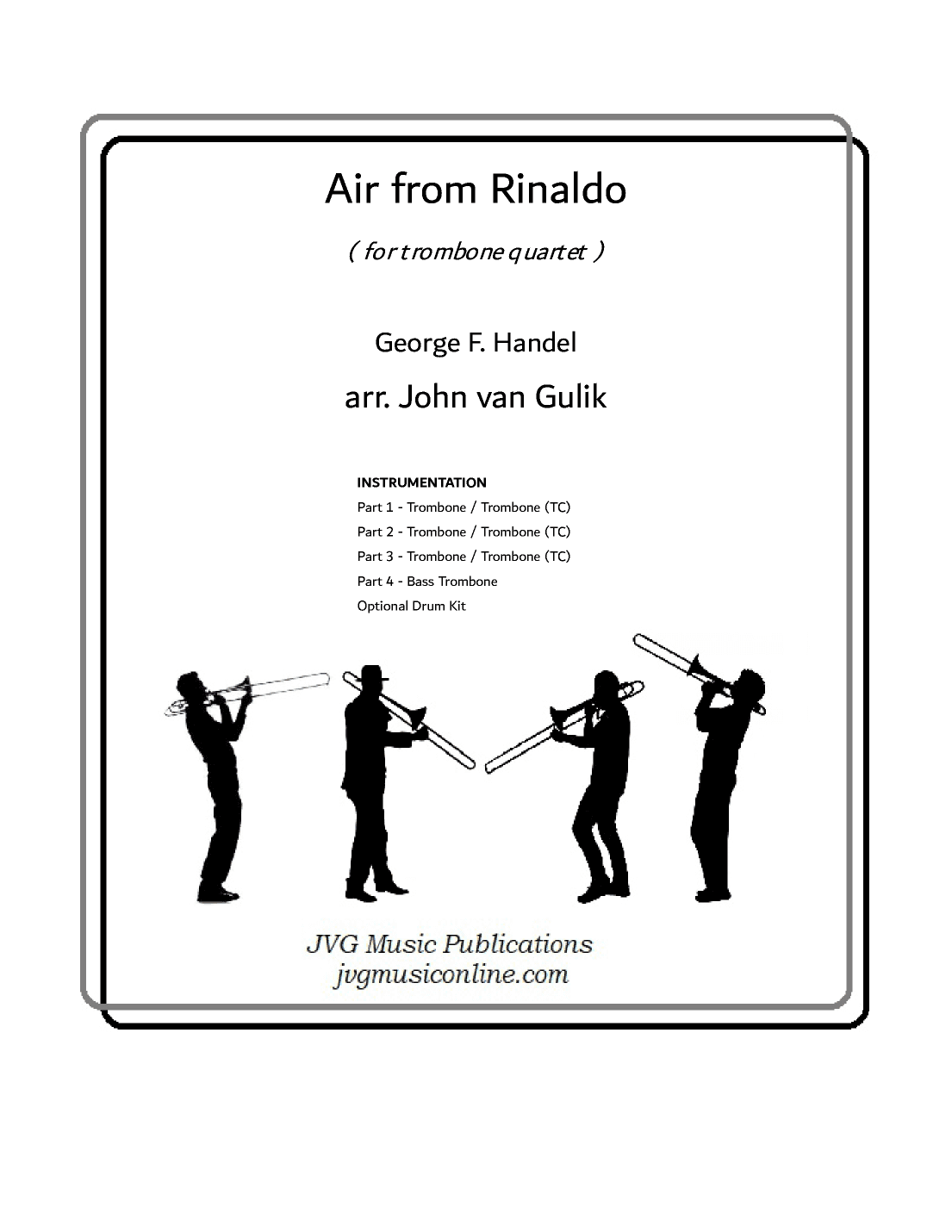 Air from Rinaldo (arr. John van Gulik)