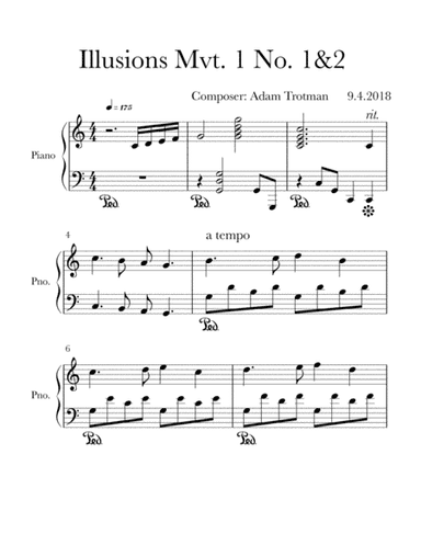 Illusions Mvt. 1