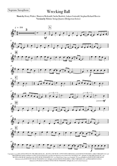 Wrecking Ball (arr. Rodrigo Nascimento)