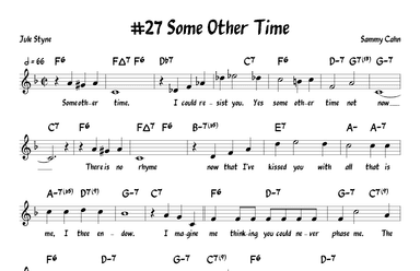 Some Other Time (arr. John Fries)