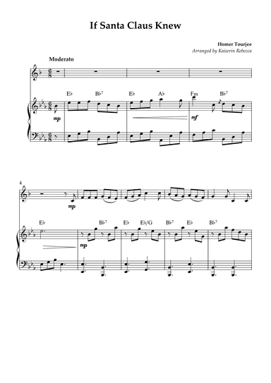 If Santa Claus Knew (arr. Kaiserin Rebecca)