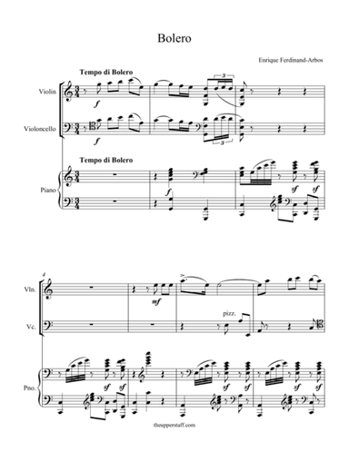 Bolero (arr. Nick Lacanski)