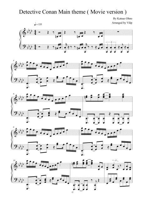 Detective Conan: Main Theme (arr. Vilip)