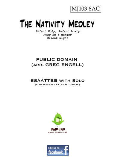 The Nativity Medley (SSAATTBB) (arr. Greg Engell)