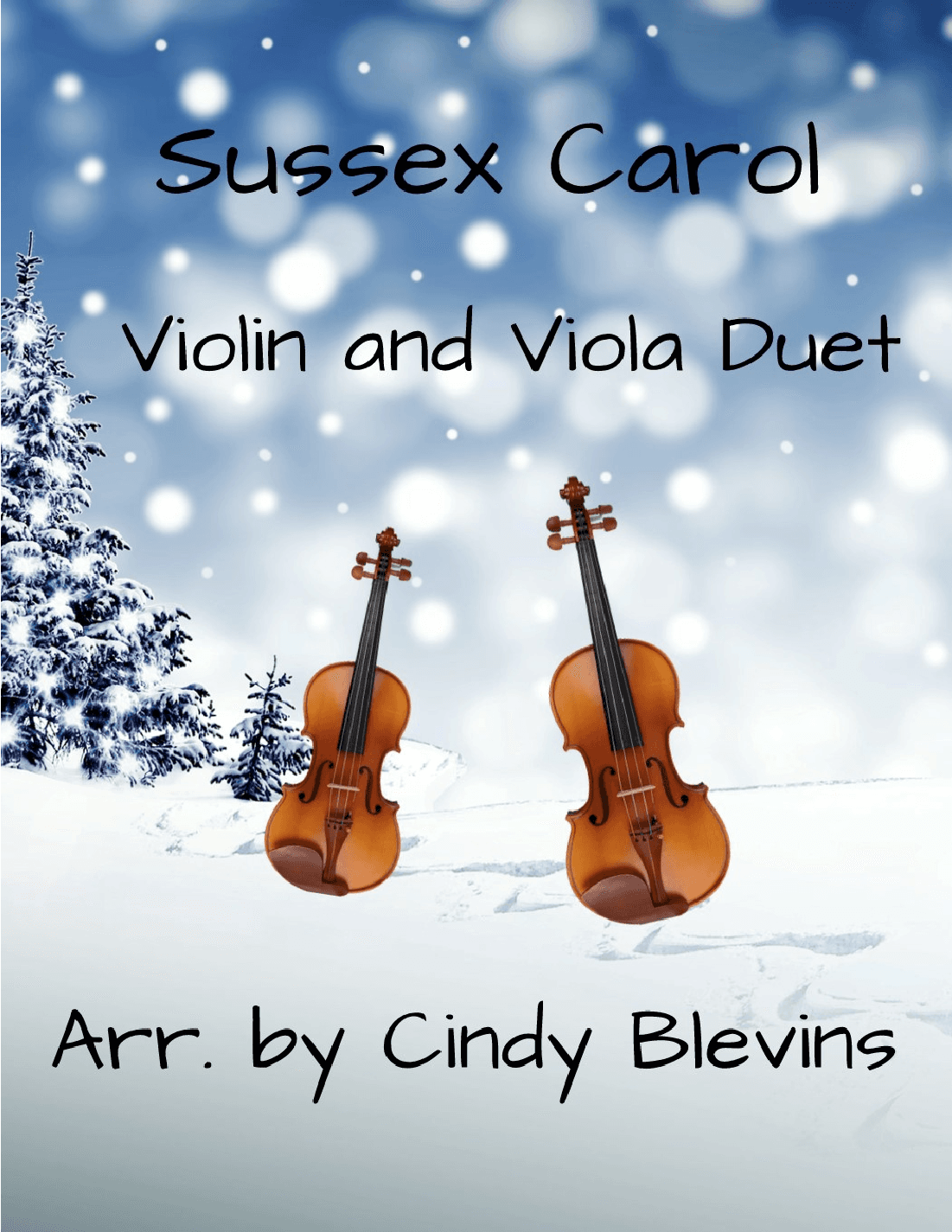 Sussex Carol, for Violin and Viola Duet (arr. Cindy Blevins)