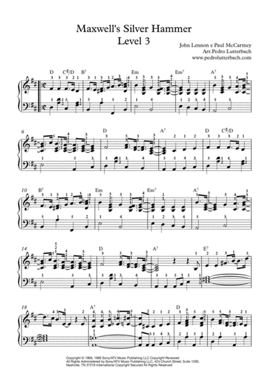 Maxwell's Silver Hammer (arr. Pedro Lutterbach)
