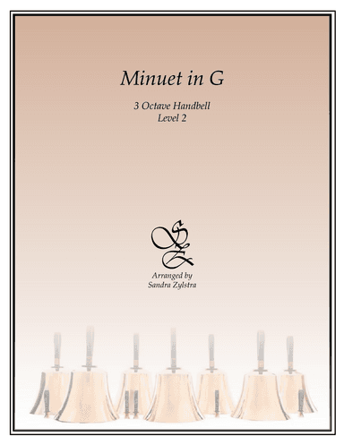 Minuet In G (3 octave handbells) (arr. Sandra Zylstra)