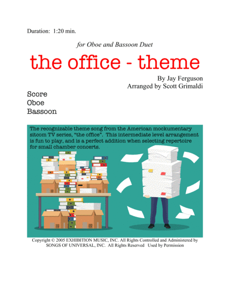 The Office - Theme (arr. Scott Grimaldi)