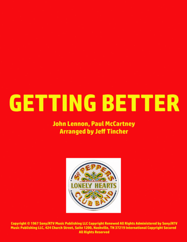 Getting Better (arr. Jeff Tincher)