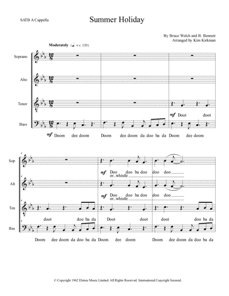 Summer Holiday (arr. Kim Kirkman)