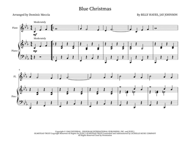Blue Christmas (arr. Dominic Meccia)