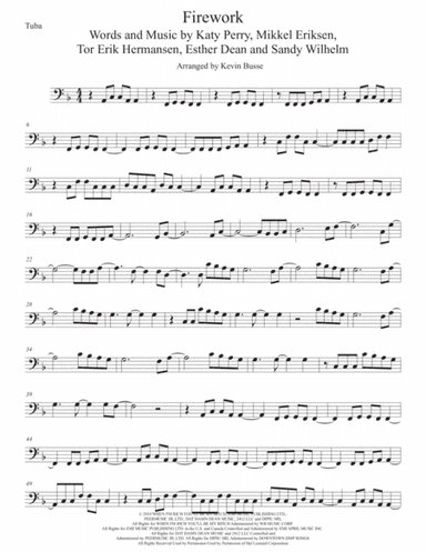 Firework (arr. Kevin Busse)